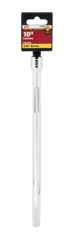Ace 10 in. L X 3/8 in. drive SAE Extension Bar 1 pc