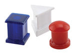 Magnet Source .625 in. L X .5 in. W Assorted Magnetic Push Pins 6 pc