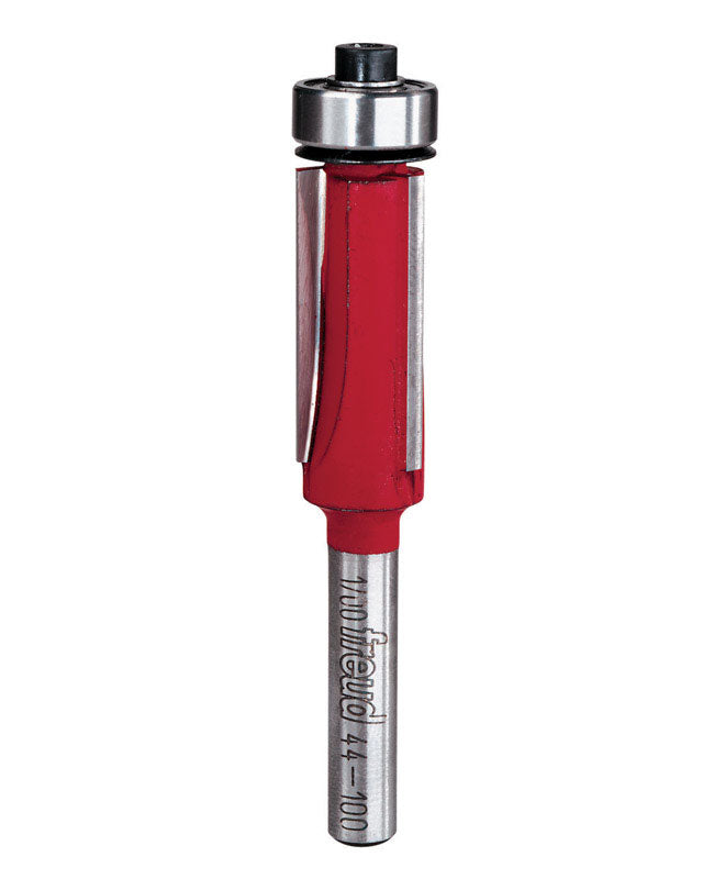 Freud 1/2 in. D X 1/2 in. X 2-13/16 in. L Carbide Bearing Flush Trim Router Bit