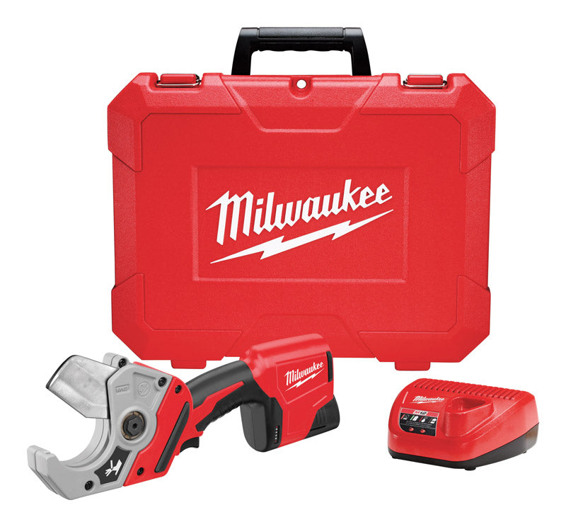 Milwaukee M12 2 in. PVC Pipe Cutter Black/Red 1 pk