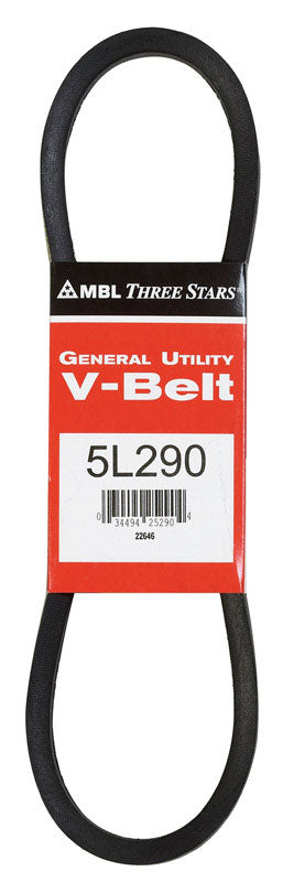Mitsuboshi FHP General Utility V-Belt 0.63 in. W X 29 in. L For Fractional Horsepower Motors