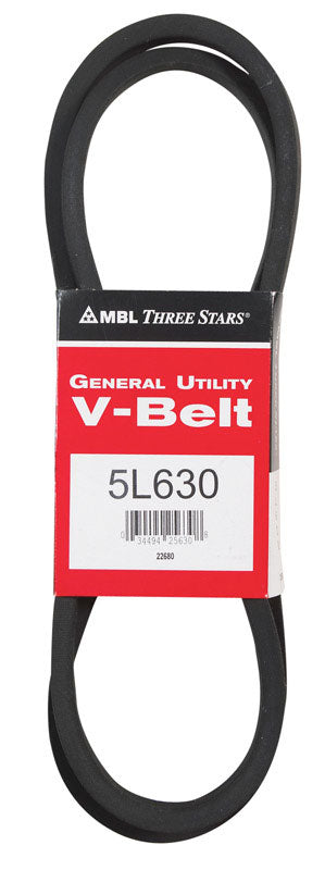 Mitsuboshi FHP General Utility V-Belt 0.63 in. W X 63 in. L For Fractional Horsepower Motors