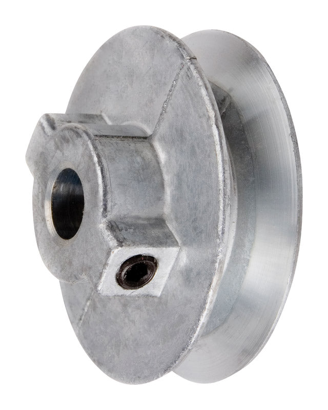 Chicago Die Cast 3 in. D X 5/8 in. D Zinc Single V-Grooved Pulley