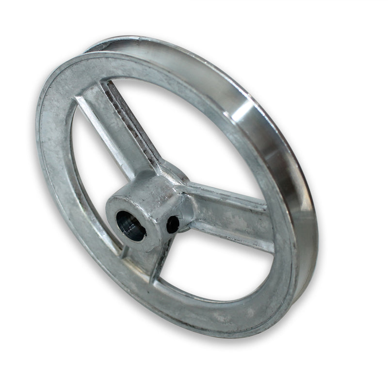 Chicago Die Cast 6 in. D X 3/4 in. D Zinc Single V-Grooved Pulley