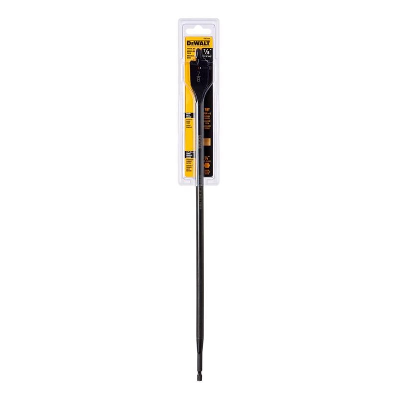 DeWalt 7/8 in. X 16 in. L Carbon Steel Spade Bit Hex Shank 1 pk