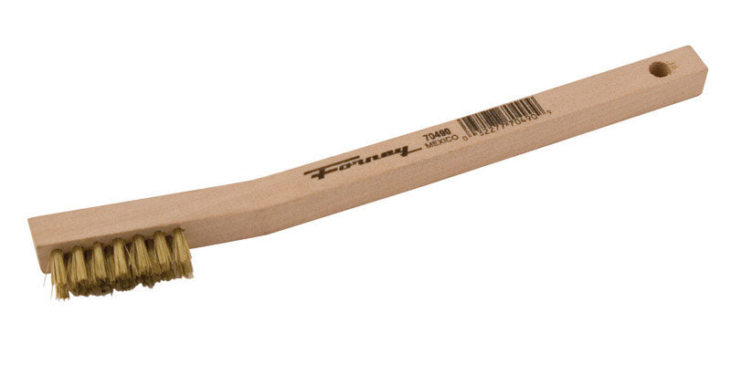 Forney 7-3/4 in. L X 1 in. W Scratch Brush Brass 1 pc