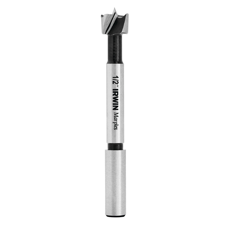 Irwin Marples 1/2 in. X 4 in. L Carbon Steel Forstner Drill Bit Round Shank 1 pc