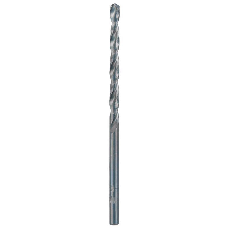 Milwaukee Thunderbolt 1/8 in. X 2-3/4 in. L Black Oxide Drill Bit Round Shank 2 pk