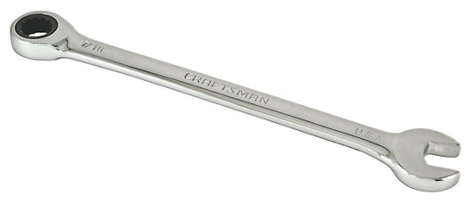 Craftsman 7/16 in. 12 Point SAE Ratcheting Wrench 7.4 in. L 1 pc