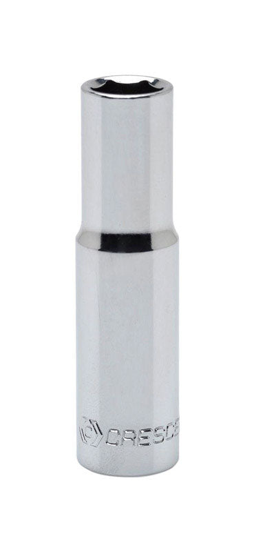 Crescent 9 mm X 3/8 in. drive Metric 6 Point Deep Socket 1 pc