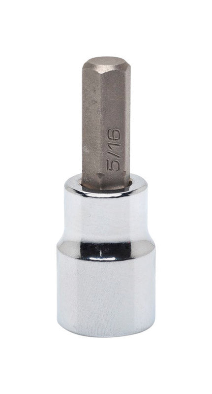 Crescent 1/8 in. X 3/8 in. drive SAE 6 Point Standard Hex Bit Socket 1 pc