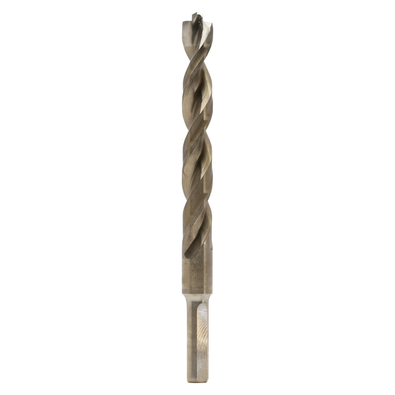 DeWalt 1/2 in. X 6 in. L Cobalt Steel Pilot Point Drill Bit Round Shank 1 pc
