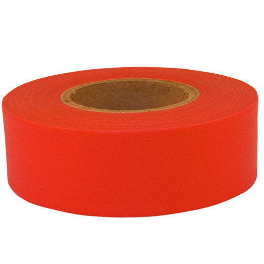 C.H. Hanson Fluorescent Sub-Zero 150 ft. L X 1.2 in. W Blend Flagging Tape Fluorescent Red