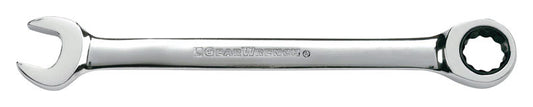GEARWRENCH 15 mm 12 Point Metric Ratcheting Combination Wrench 7.87 in. L 1 pc