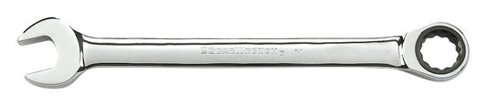 GEARWRENCH 1/2 inch in. X 1/2 inch in. 12 Point SAE Ratcheting Combination Wrench 7.839 in. L 1 pc