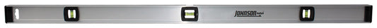 Johnson 48 in. Aluminum I-Beam Level 3 vial