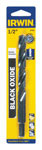 Irwin 1/2 in. X 6 in. L High Speed Steel Drill Bit Straight Shank 1 pc