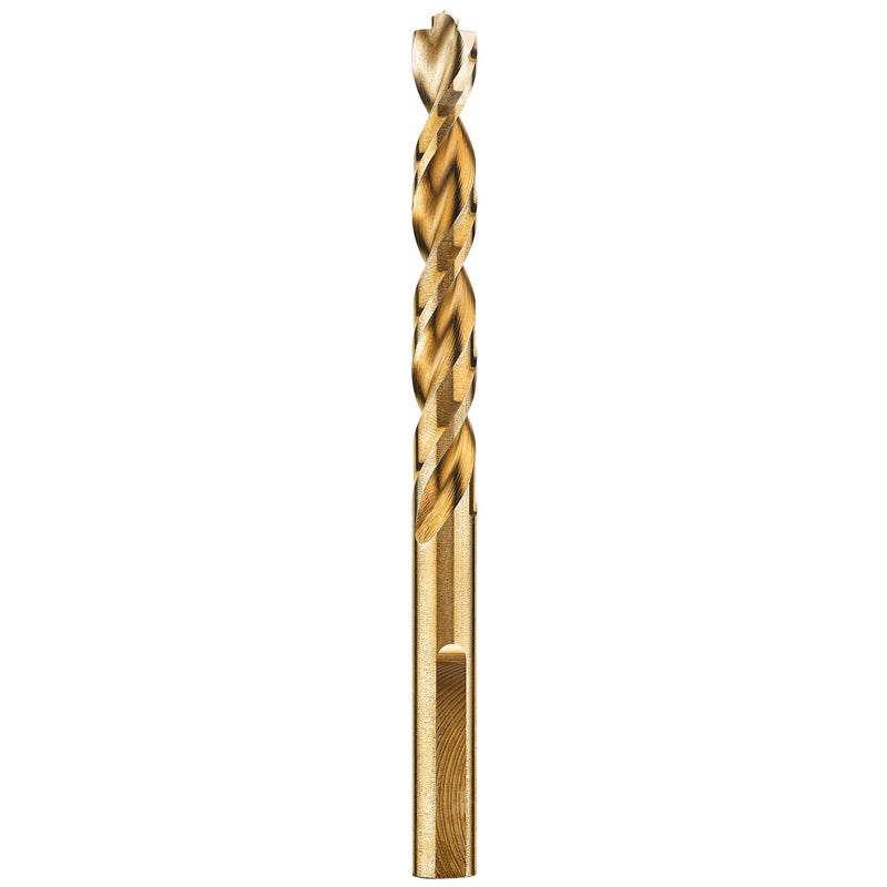 DeWalt 5/16 in. X 4 1/2 in. L Cobalt Steel Pilot Point Drill Bit Round Shank 1 pc