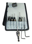 Make it Snappy 1/4 in. Steel Deluxe Countersink Set 11 pc