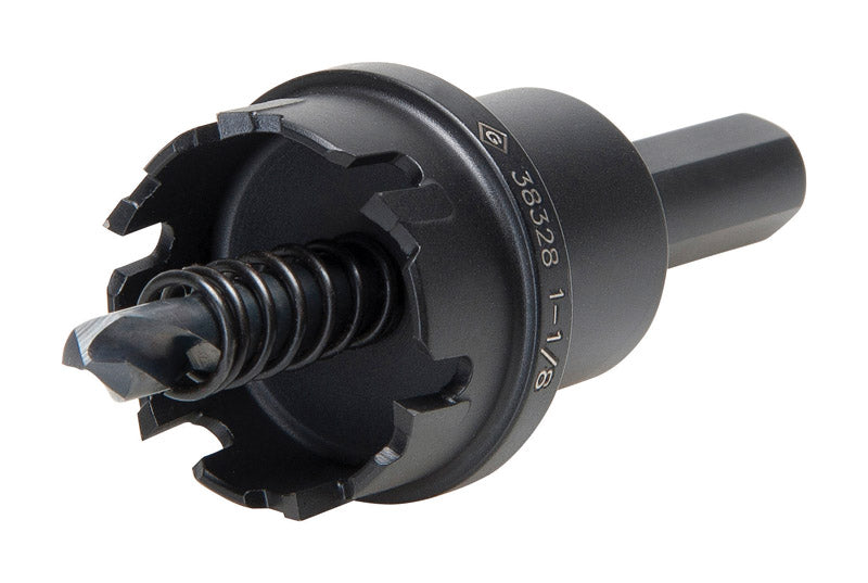 GREENLEE 1-1/8 in. Carbide Tipped 2 in. L Hole Cutter