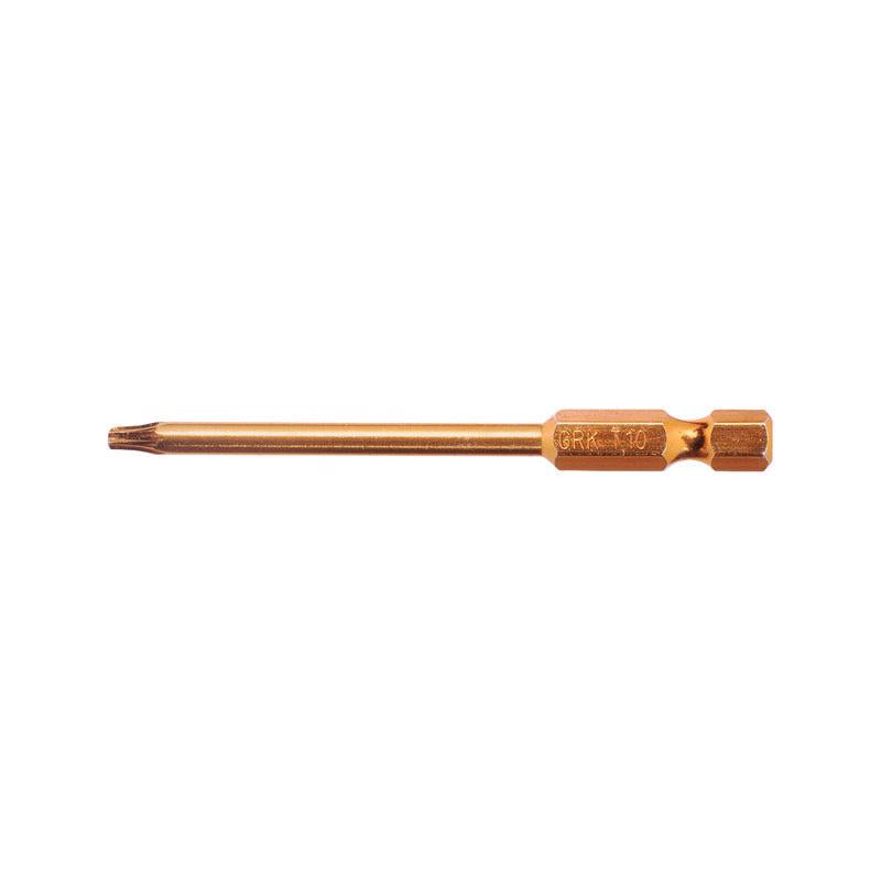 GRK Fasteners Star T10 X 3 in. L Power Bit Steel 2 pc