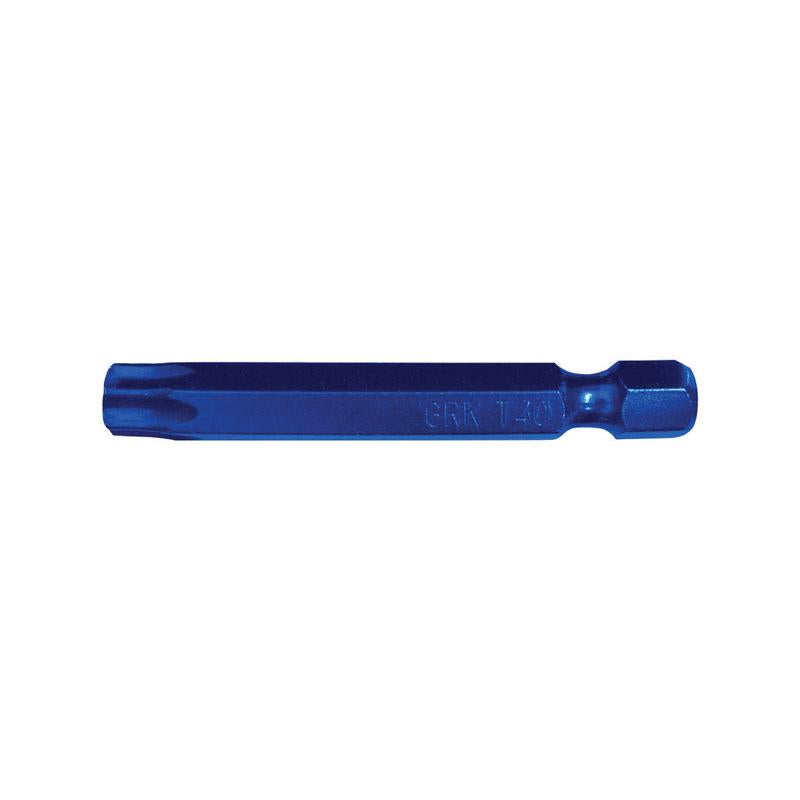 GRK Fasteners Star T40 X 2 in. L Power Bit Carbon Steel 2 pc
