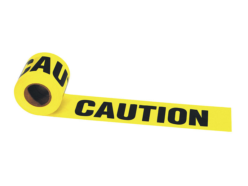 Irwin Strait-Line 300 ft. L X 3 in. W PVC Caution Barricade Tape Yellow
