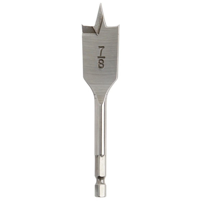 Milwaukee 7/8 in. D X 4.5 in. L Flat Boring Auger Bit Carbon Steel 1 pc