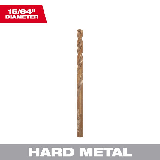 Milwaukee Red Helix 15/64 in. X 3-15/16 in. L Steel Thunderbolt Drill Bit 3-Flat Shank 1 pc