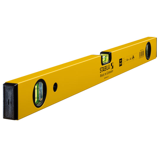STABILA 24 in. Aluminum Type 70 A-2 Box Level 3 vial