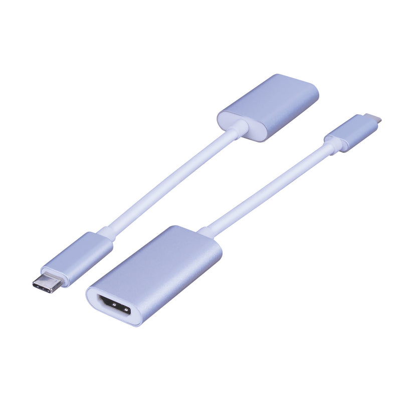 Monster Just Hook It Up USB Type C Plug to HDMI Adapter 1 pk