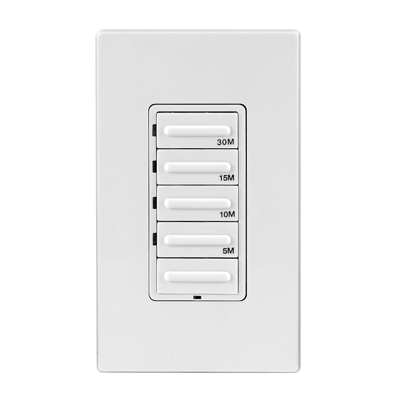 Leviton Decora Indoor Countdown Timer 120 V White