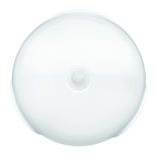 Mr. Beams White Battery Powered LED Puck Light 2 pk