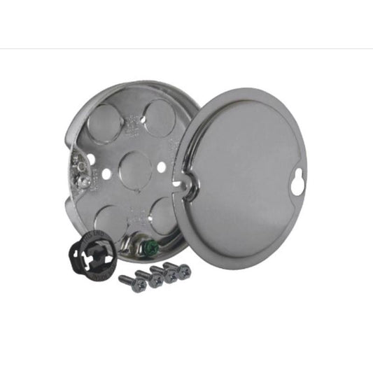 Southwire Old Work Round Steel Ceiling Box