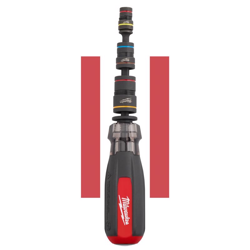 Milwaukee Impact Duty 1/4 in. SAE Impact Multi-Bit Nutdriver 1 pc