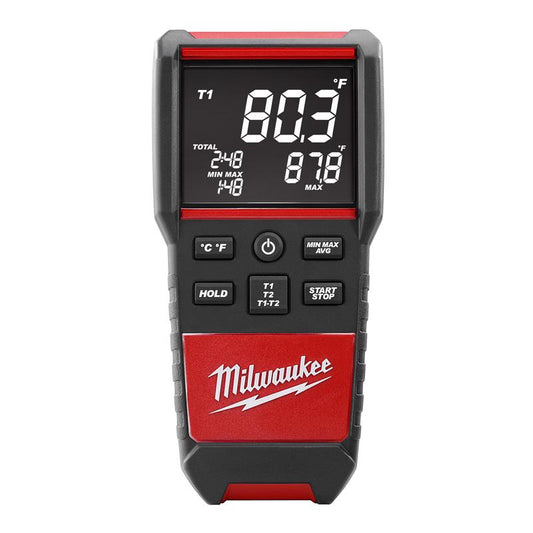 Milwaukee 2500 Â°F Digital Temperature Logger 1 pk