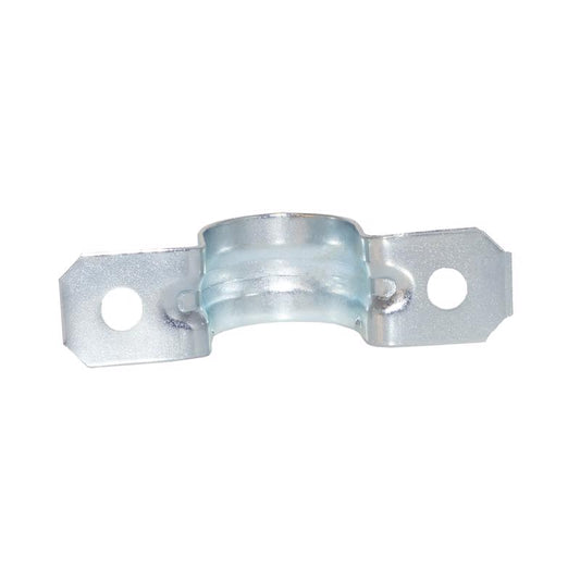 Sigma Engineered Solutions ProConnex 1-1/4 in. D Zinc-Plated Steel 2 Hole Strap 1 pk