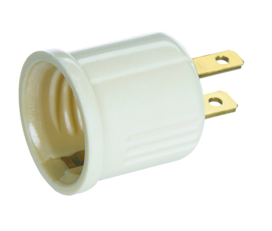 Ace Polarized 1 outlets Outlet To Keyless Socket 1 pk