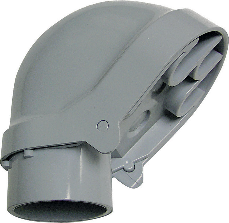 Cantex 1-1/2 in. D PVC Electrical Conduit Entrance Cap For PVC 1 pk