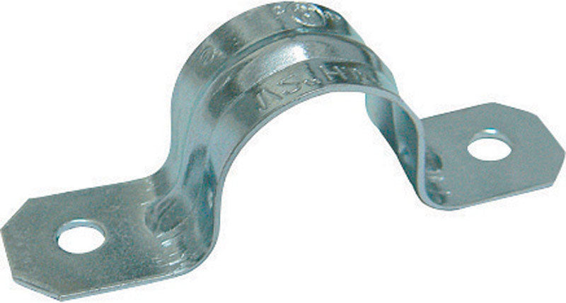 Sigma Engineered Solutions ProConnex 1 in. D Zinc-Plated Steel 2 Hole Strap 50 pk