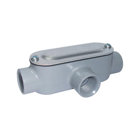 Sigma Engineered Solutions ProConnex 1 in. D Die-Cast Aluminum Conduit Body For Rigid 1 pk
