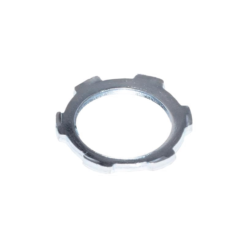 Sigma Engineered Solutions ProConnex 3/4 in. D Zinc-Plated Steel Electrical Conduit Locknut For Rigi