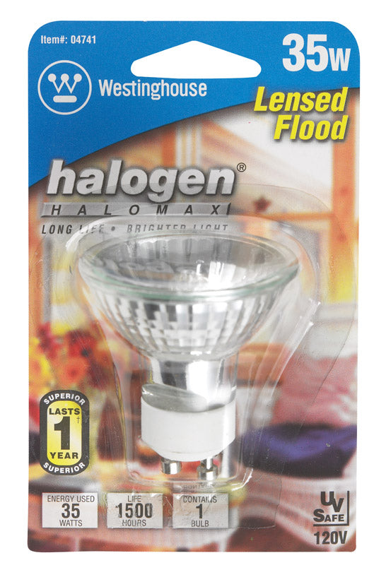 Westinghouse 35 W MR16 Floodlight Halogen Bulb 180 lm White 1 pk