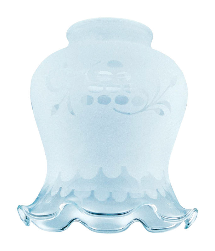Westinghouse Vase White Glass Lamp Shade 1 pk