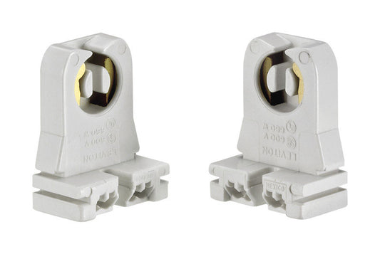 Leviton Thermoset Plastic Fluorescent Pedestal Base Lampholder 1 pk