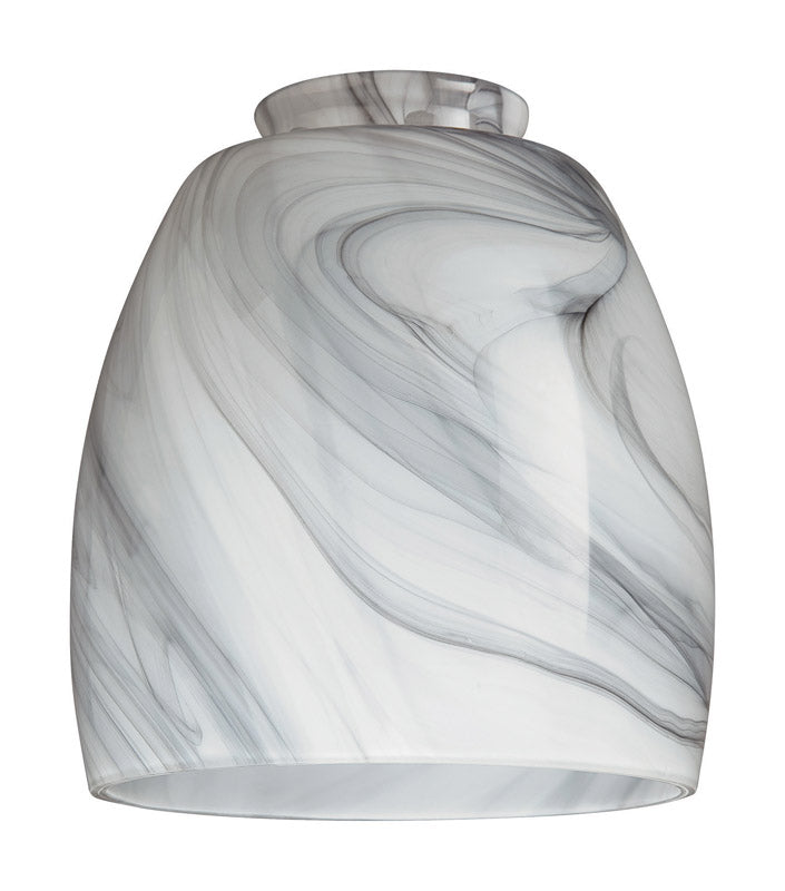 Westinghouse Tapered Barrel Wheat/White Glass Shade 1 pk
