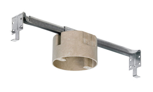 Allied Moulded FiberglasBox New Work 22-1/2 cu in Round Fiberglass 1 gang Outlet Box Beige