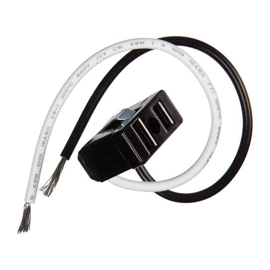 Jandorf 15 amps 125 V Black Outlet 1 pk