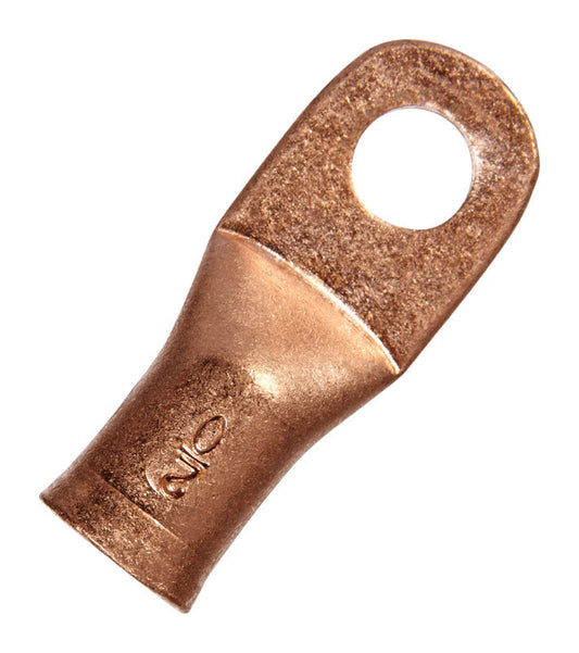 Jandorf 2/0 Ga. Uninsulated Wire Electrical Lug Copper 1 pk