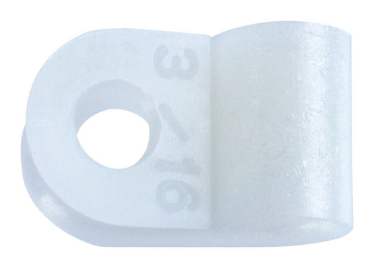 Jandorf 3/16 in. D Nylon Cable Clamp 4 pk